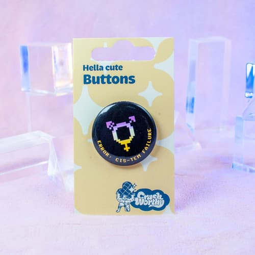 Cistem Failure Pinback Button