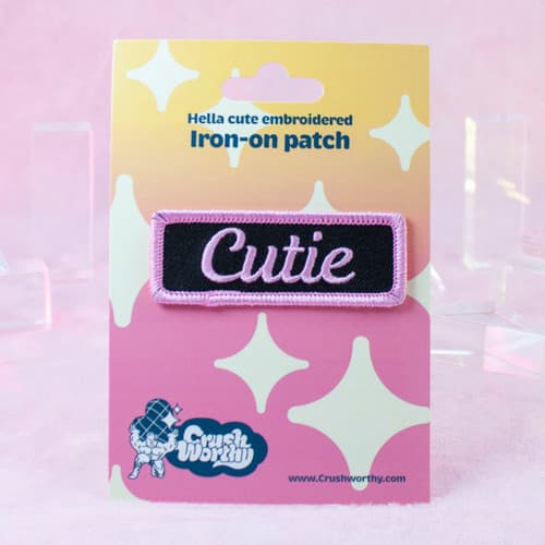 Cutie Mechanic Iron-On Patch