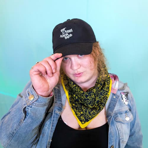 Eat Pussy & Punch Nazis Baseball Cap