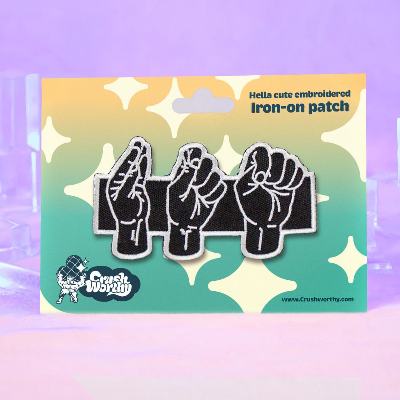 Fisting Love Language Iron-On Patch