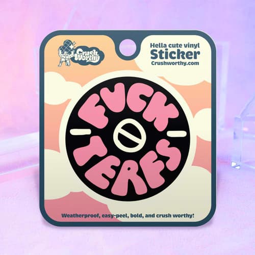 Fuck TERFs Sticker Sheet
