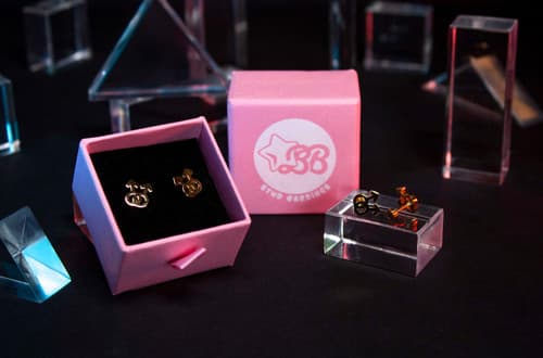 Gay Icon Stud Earrings (Gold or Black)