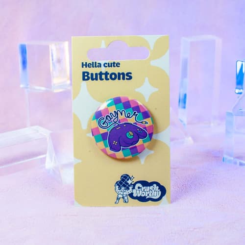 Gaymer Pinback Button
