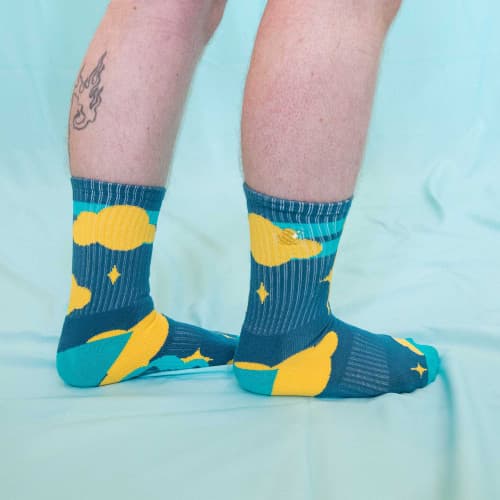 Midnight Pattern Socks (Athletic fit)