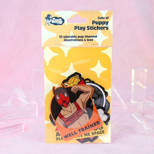 Puppy Play 10-Piece Sticker Set
