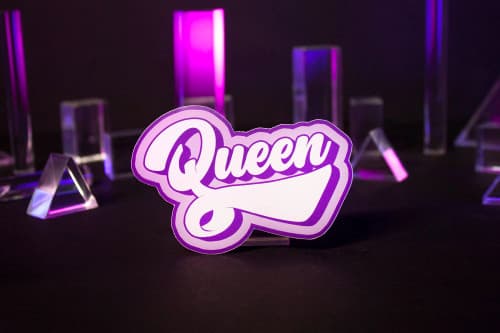 Queen Varsity Sticker
