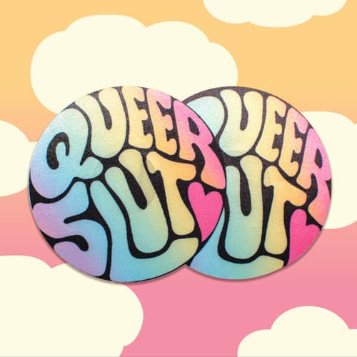 Queer Slut Disposable Pastie Set