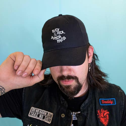 Suck Dick & Punch Nazis Baseball Cap