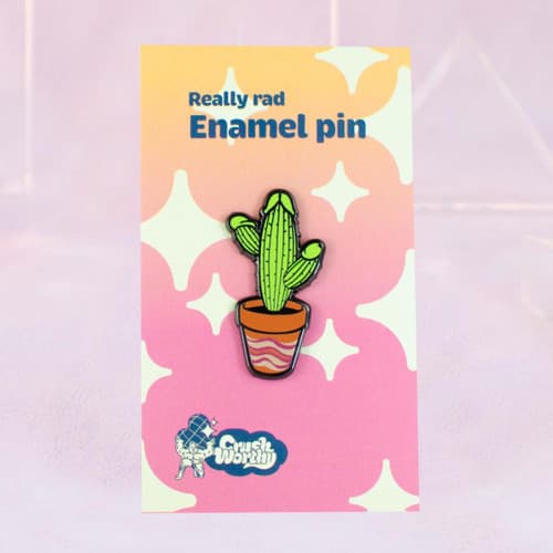 The Cocktus Enamel Pin