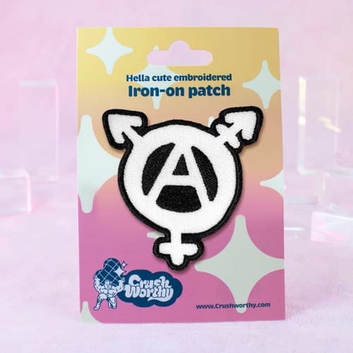 Trans Anarchy Iron-On Patch