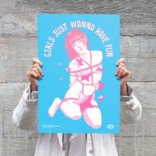 Trans Girls Just Wanna Have Fun Poster