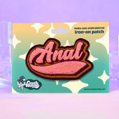 Anal Varsity Chenille Iron-On Patch