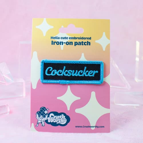 Cocksucker Mechanic Iron-On Patch