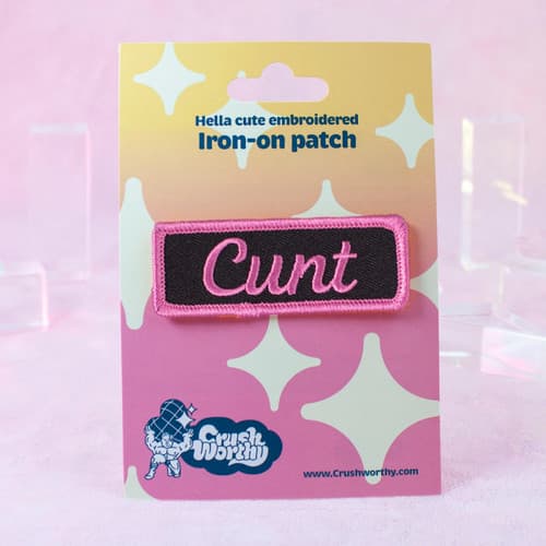 Cunt Mechanic Iron-On Patch