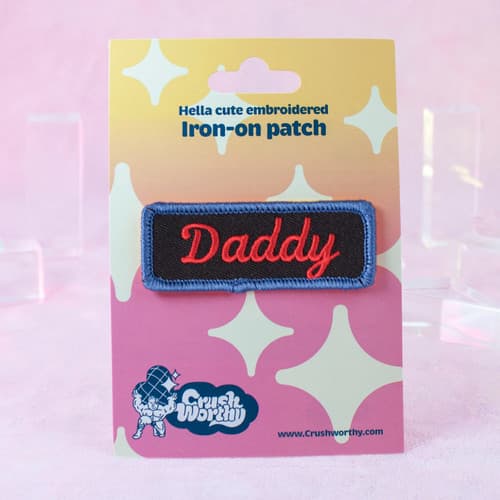 Daddy Mechanic Iron-On Patch