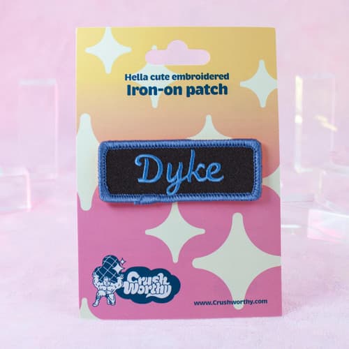 Dyke Mechanic Iron-On Patch