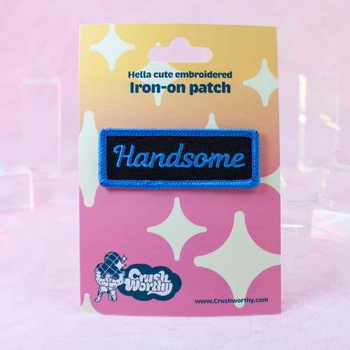 Handsome Mechanic Iron-On Patch