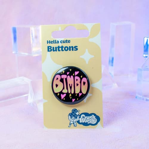 Himbo Pinback Button