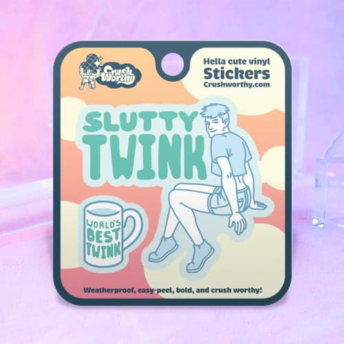 Slutty Twink Sticker Sheet