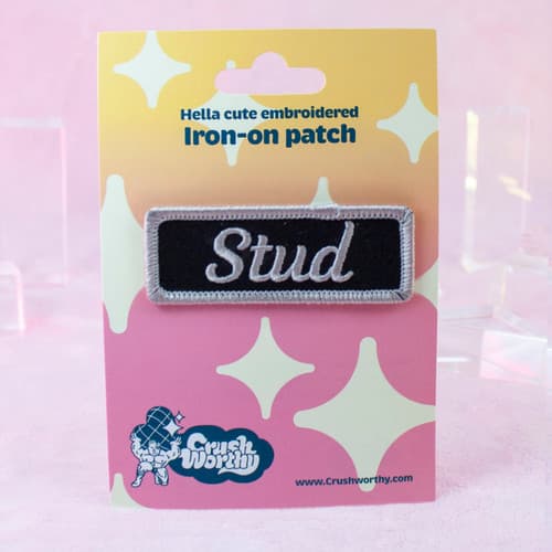 Stud Mechanic Iron-On Patch