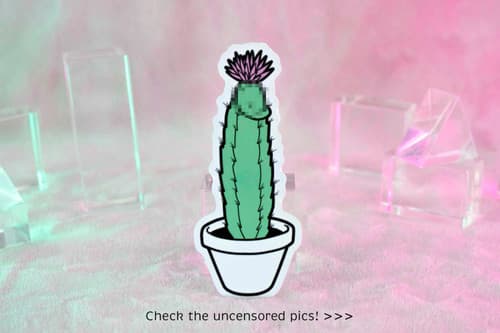 The Cocktus Sticker