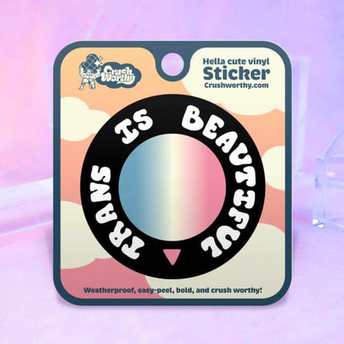 Trans Is Beautiful Sticker Sheet